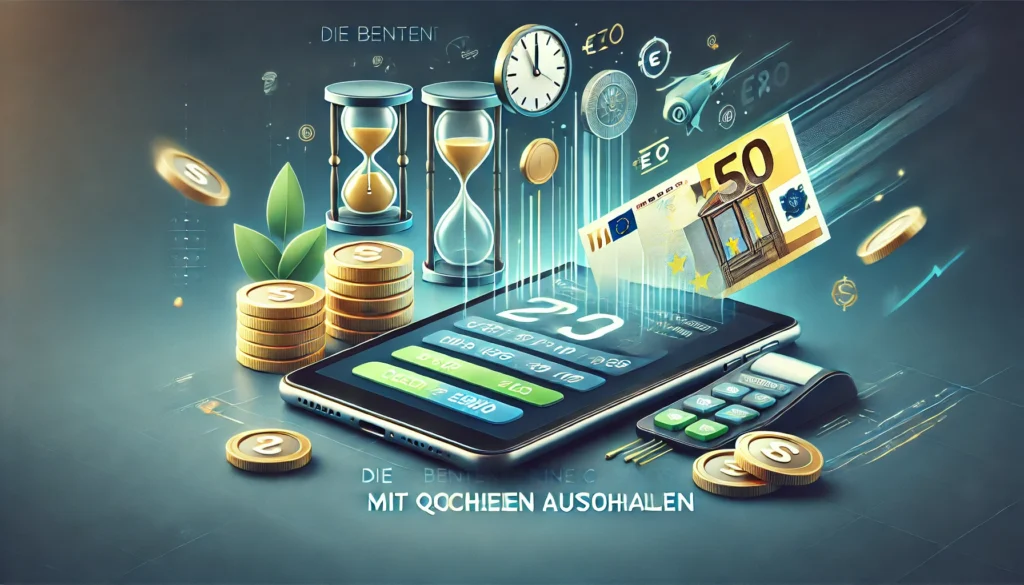 DALLE 20250327 131008 A clean trustworthy and attractive 169 banner image for a blog post titled Die besten Online Casinos mit schnellen Auszahlungen The best online Winticker
